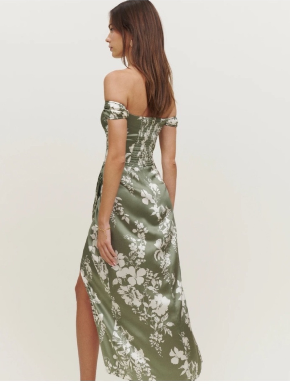 Reformation Genesis Silk Dress - Picture 2 of 6